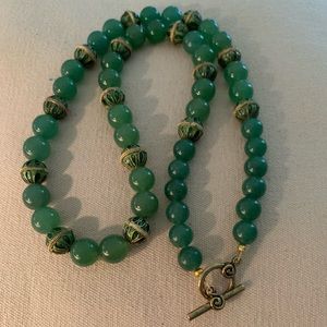 Aventurine necklace